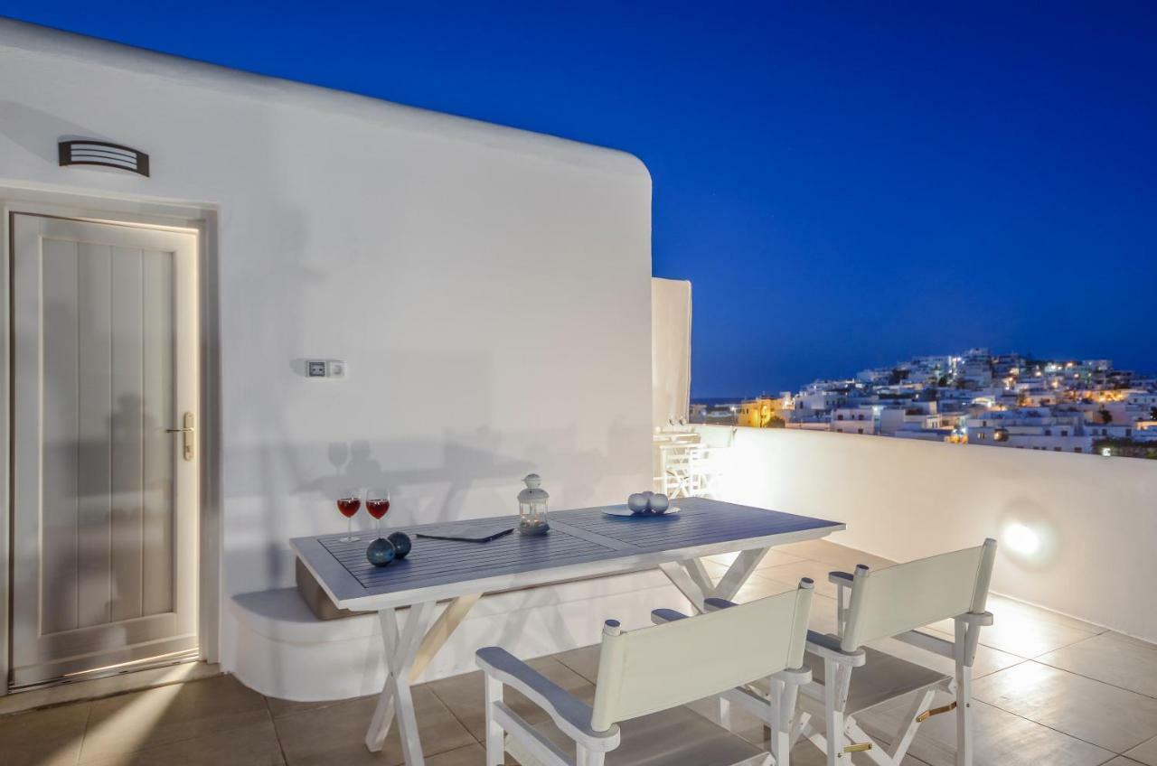 Cycladic Breeze Apartment Naxos City ภายนอก รูปภาพ