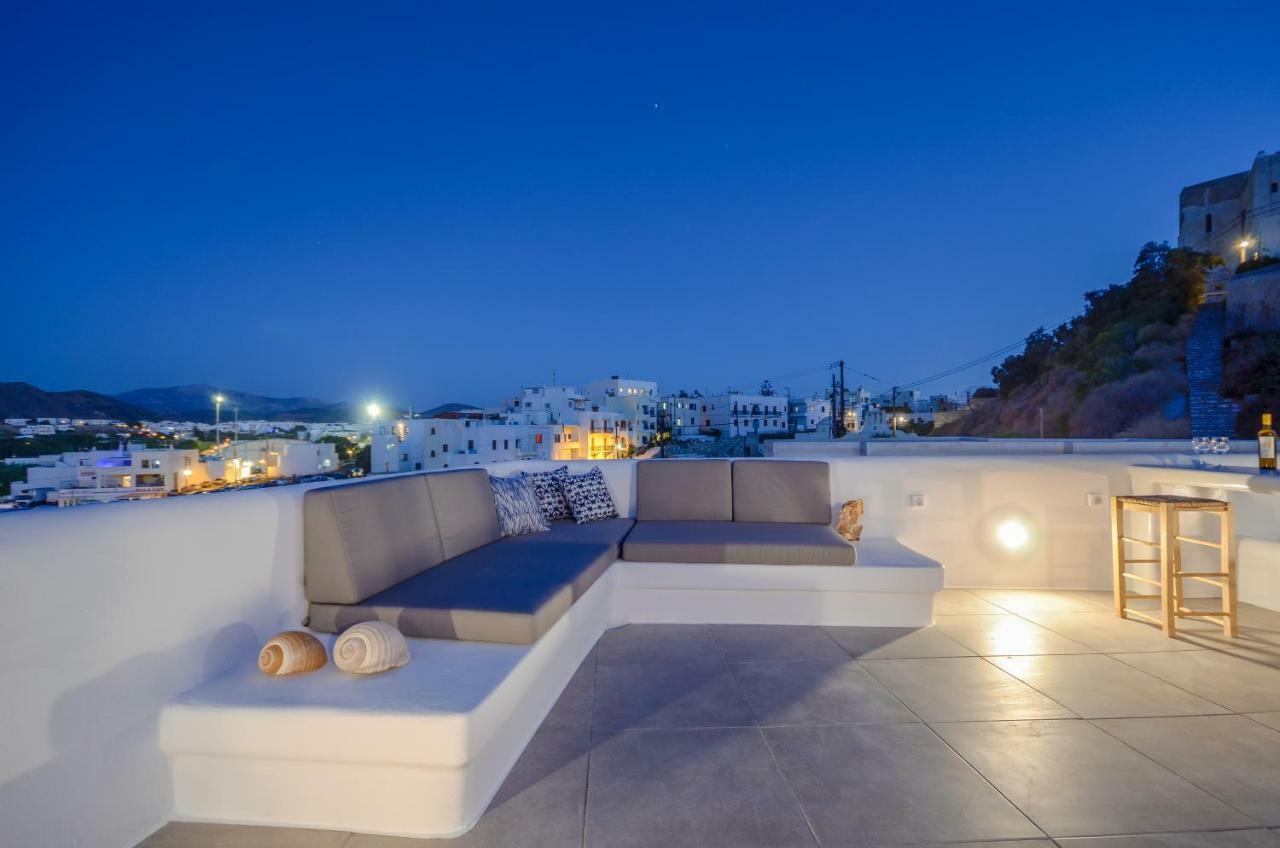 Cycladic Breeze Apartment Naxos City ภายนอก รูปภาพ