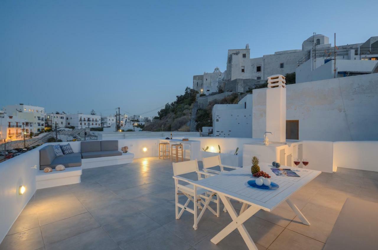 Cycladic Breeze Apartment Naxos City ภายนอก รูปภาพ