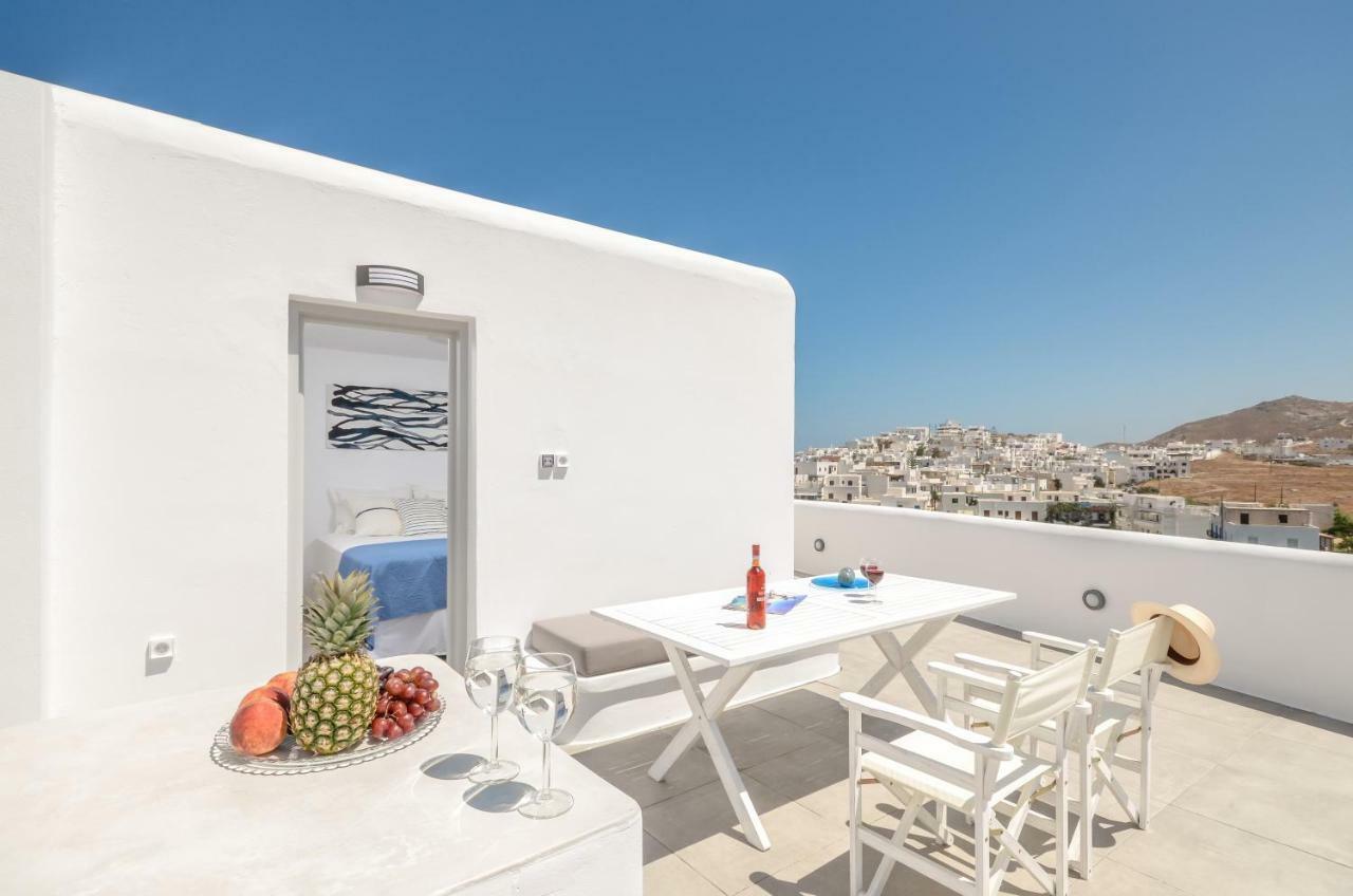 Cycladic Breeze Apartment Naxos City ภายนอก รูปภาพ