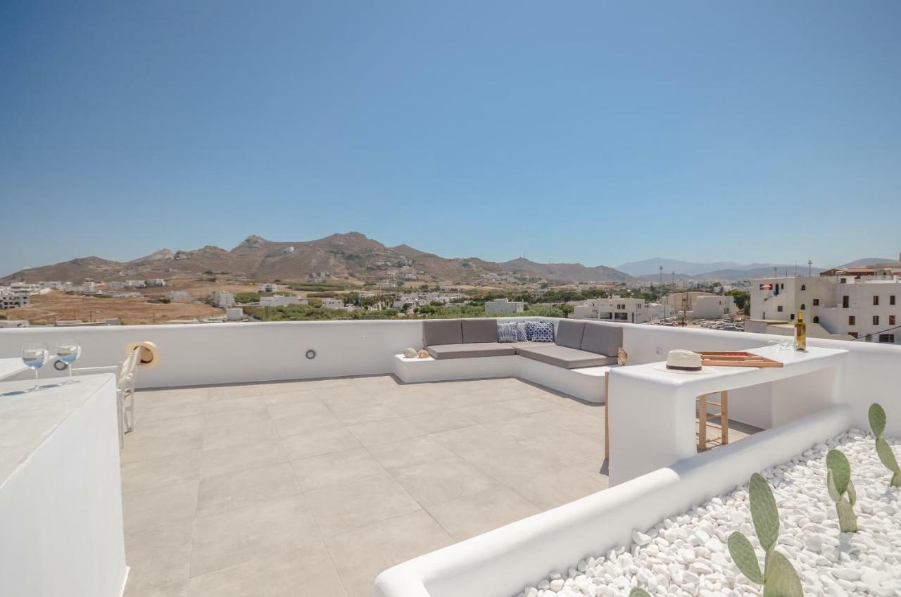 Cycladic Breeze Apartment Naxos City ภายนอก รูปภาพ