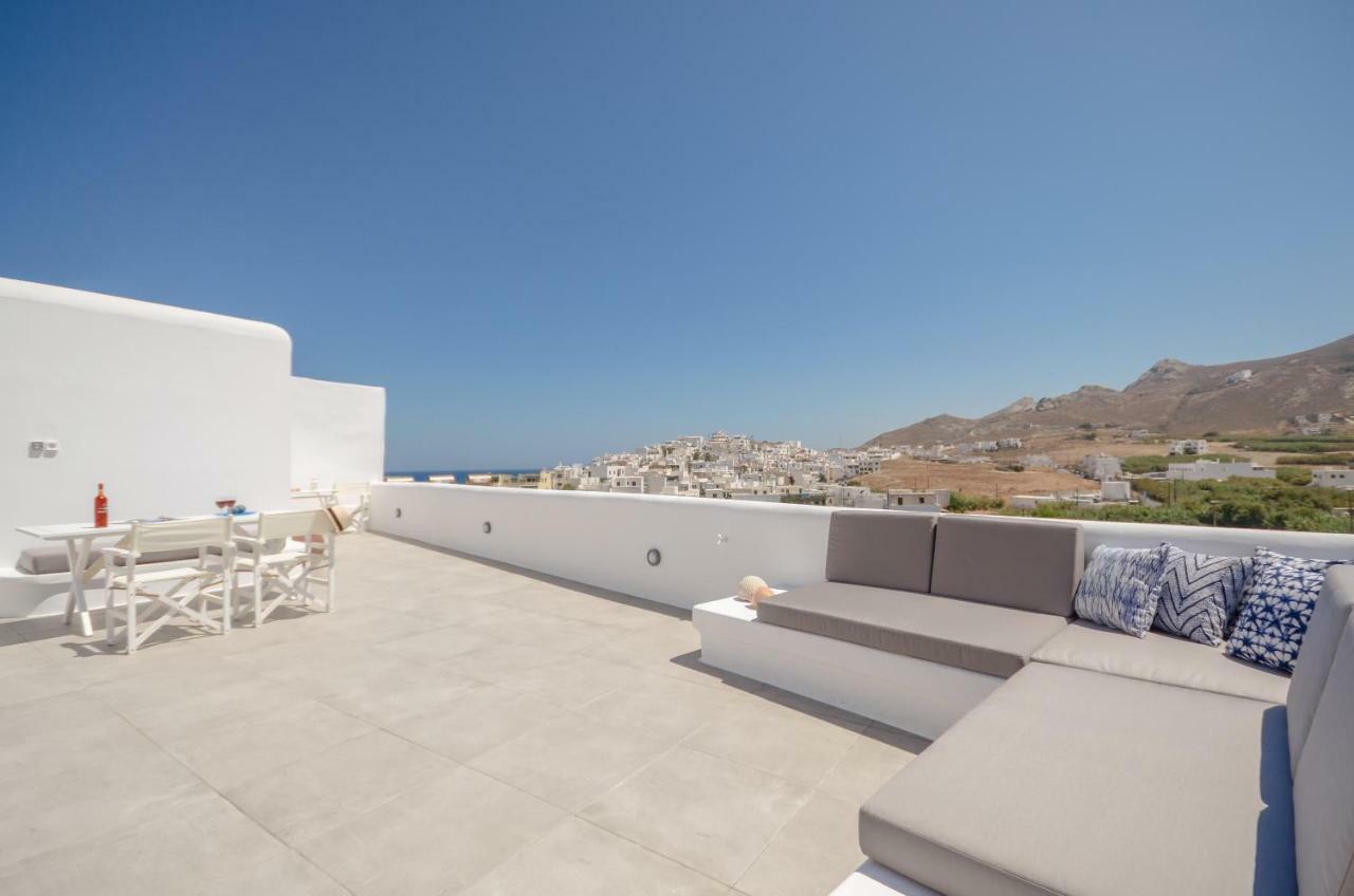 Cycladic Breeze Apartment Naxos City ภายนอก รูปภาพ